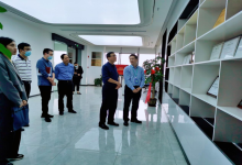 晋安区委副书记王智武一行走访中信网安进行人才需求调研工作